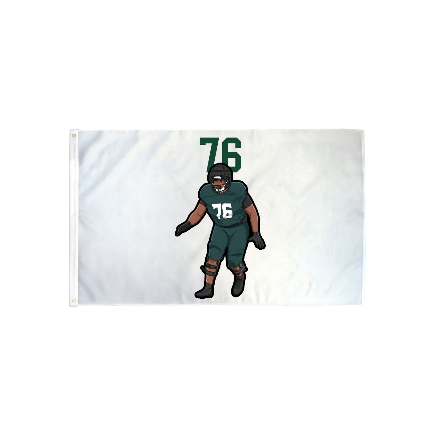 3x5 Flag — Number Top in Classic