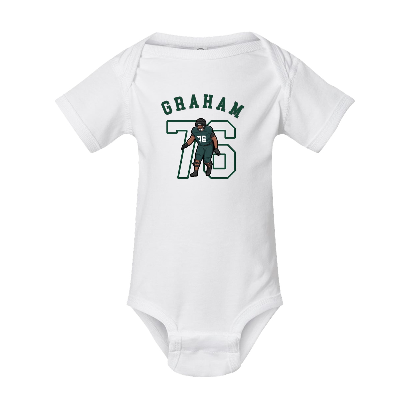 Baby Onesie — Shirsey Arch in White