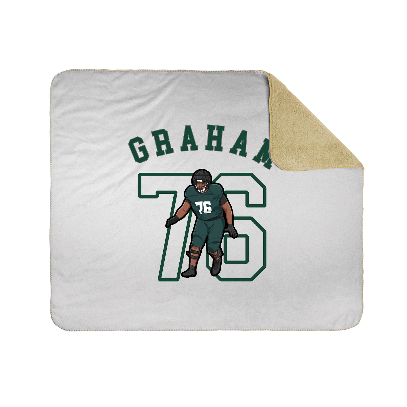 Throw Blanket — Shirsey Arch in White