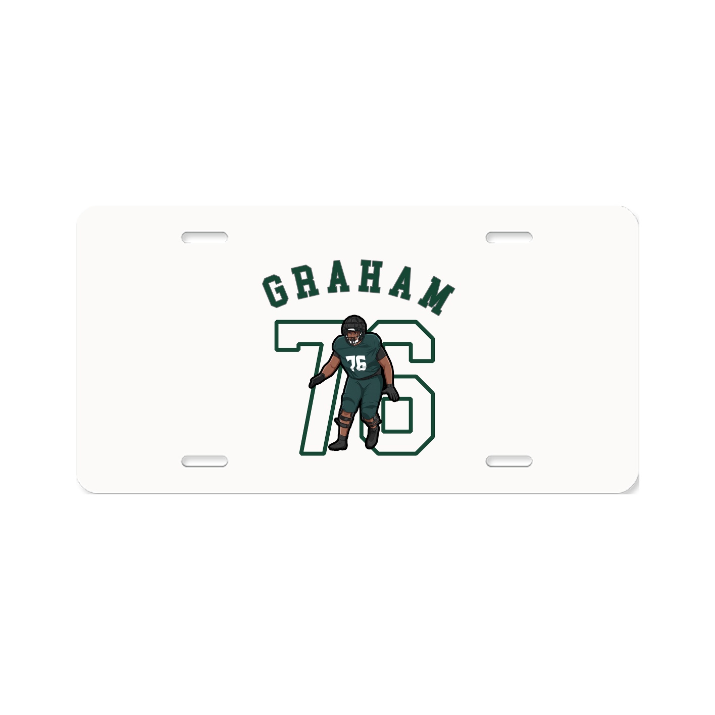 License Plate — Shirsey Arch in Classic