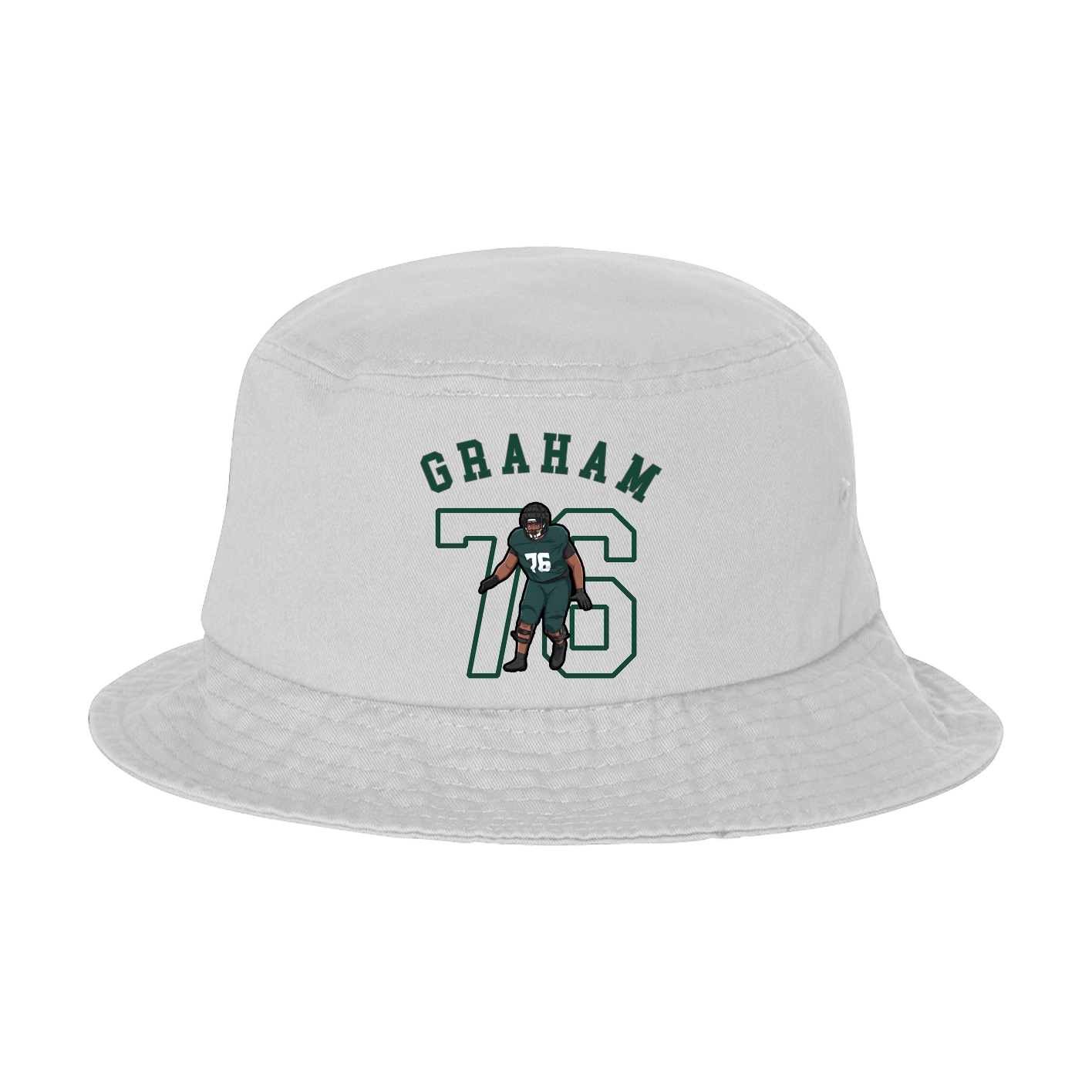 Bucket Cap — Shirsey Arch in White