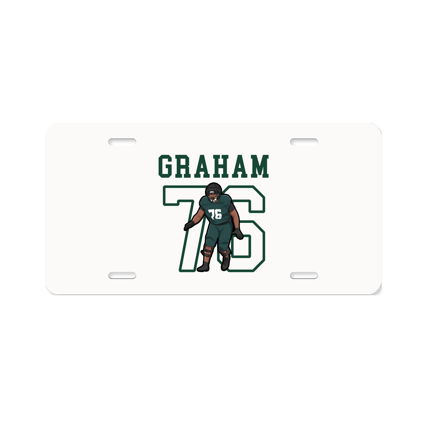 License Plate — Shirsey in Classic