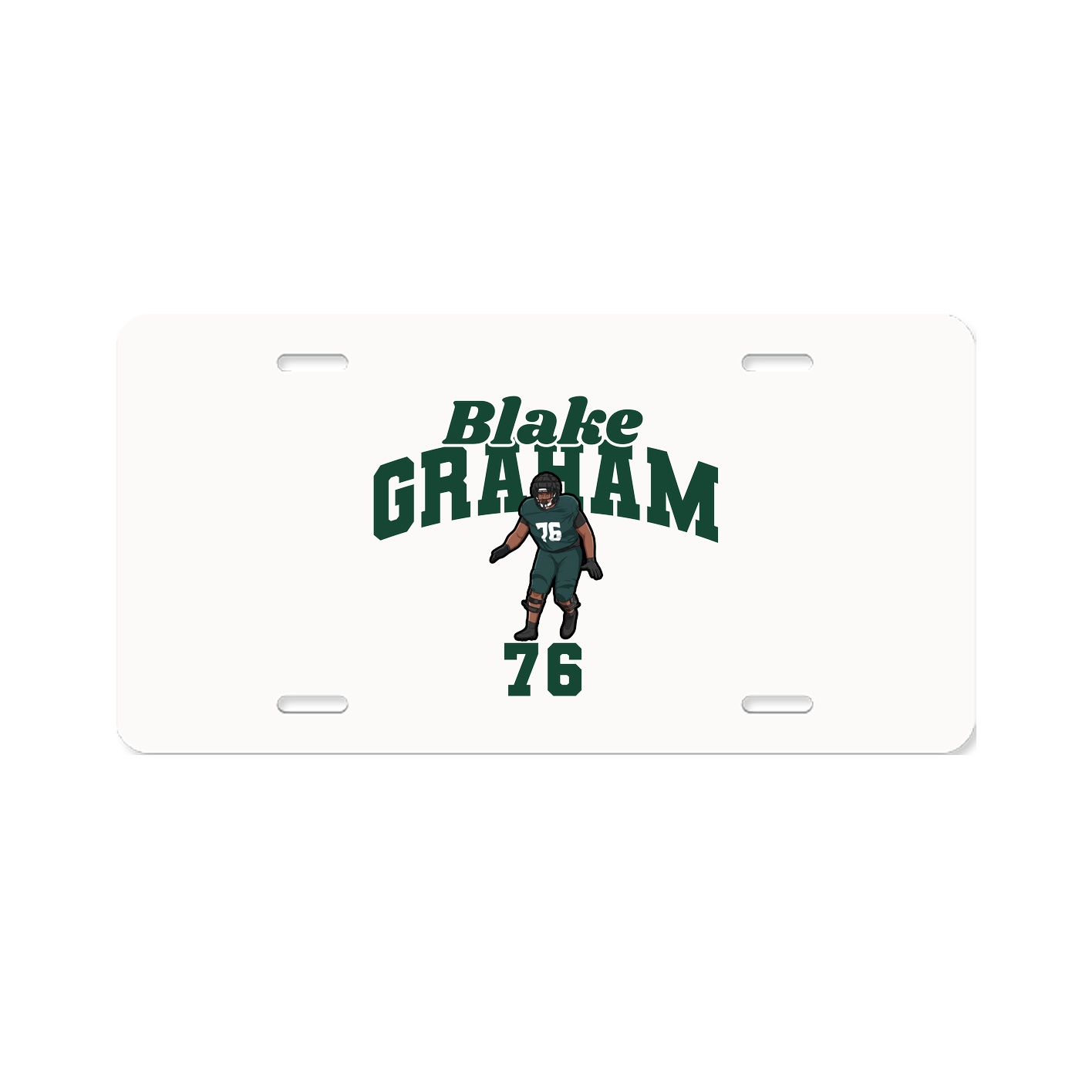 License Plate — Signature Arch in Classic