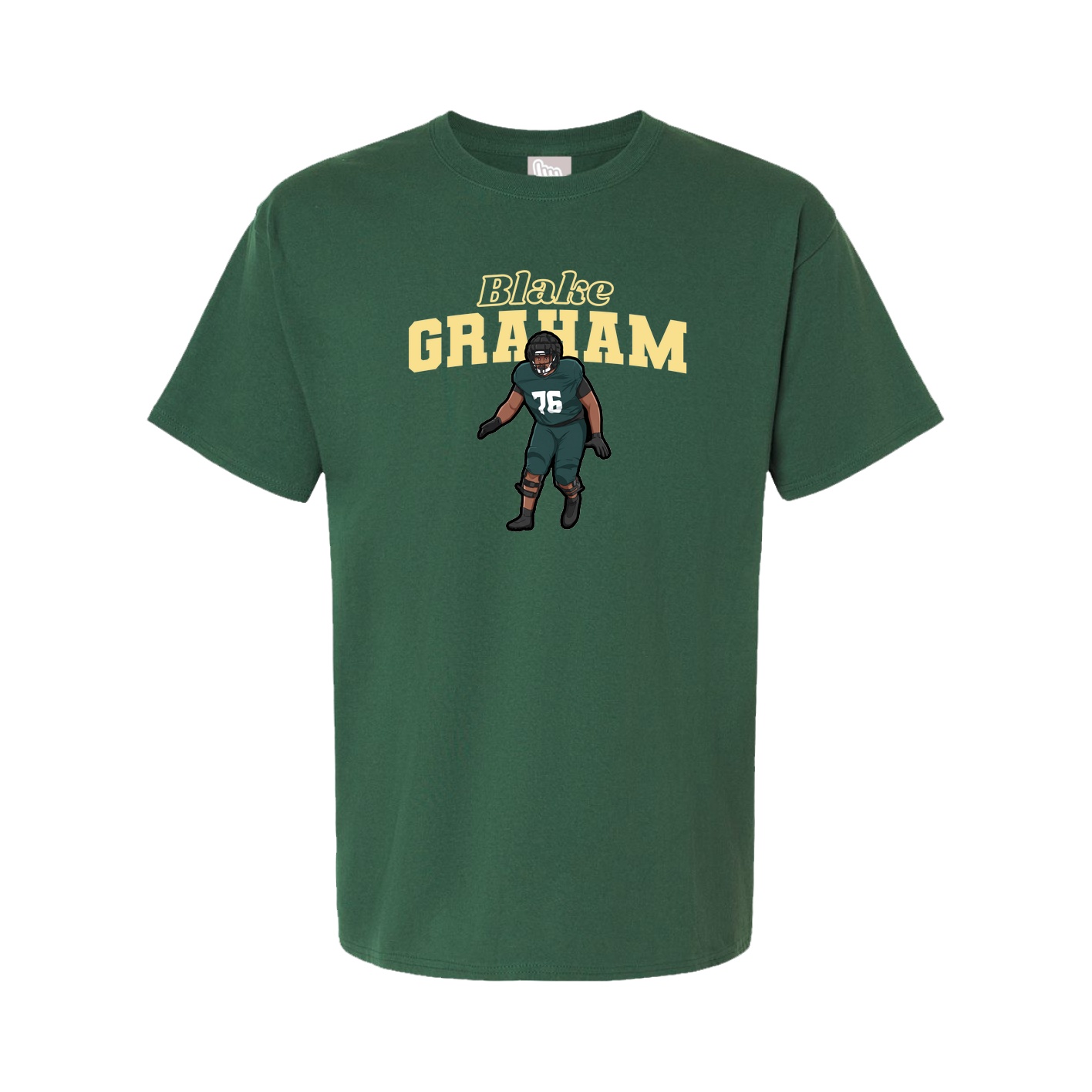 Tee — Name Arch in Green