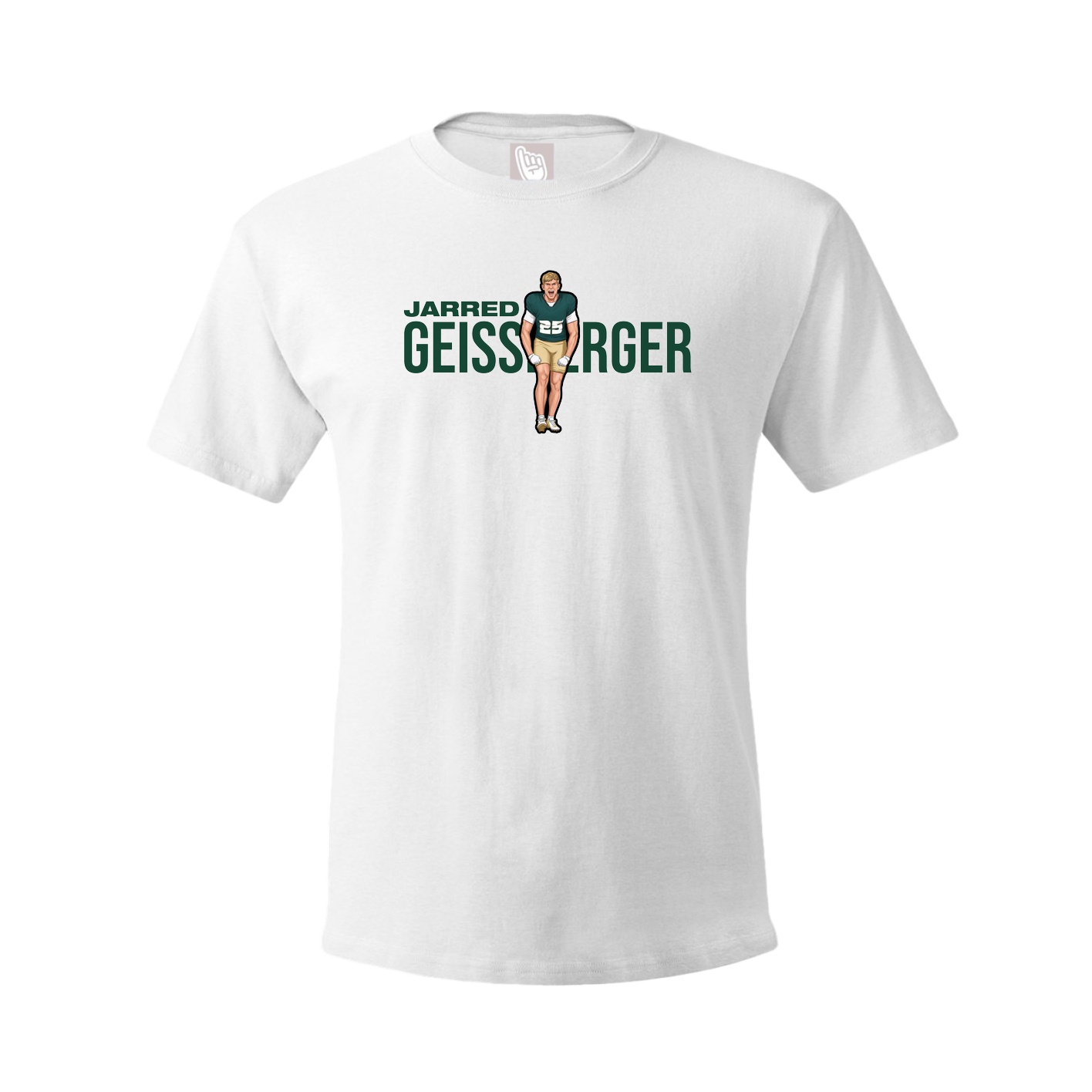 Youth Tee — Player Name in White