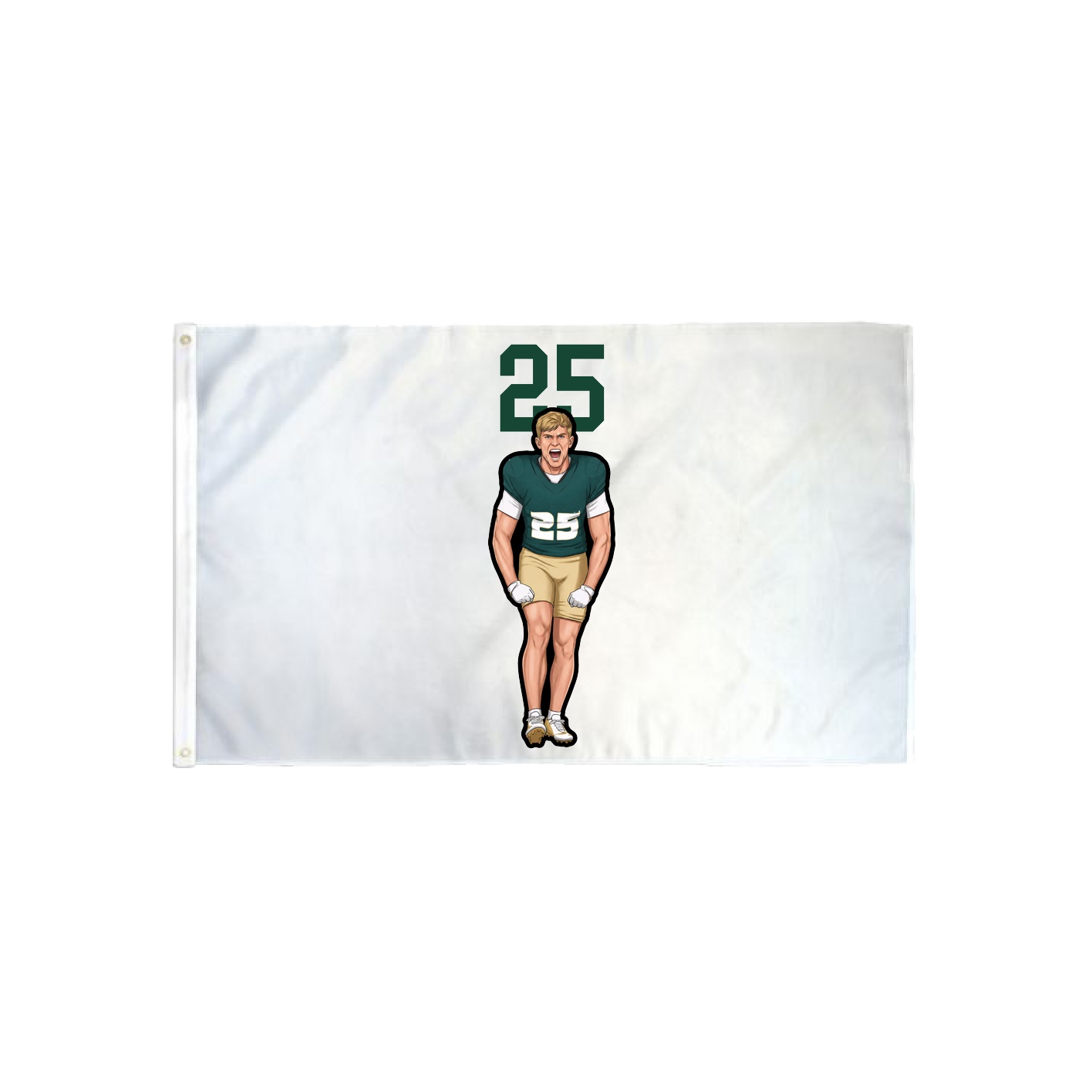3x5 Flag — Number Top in Classic
