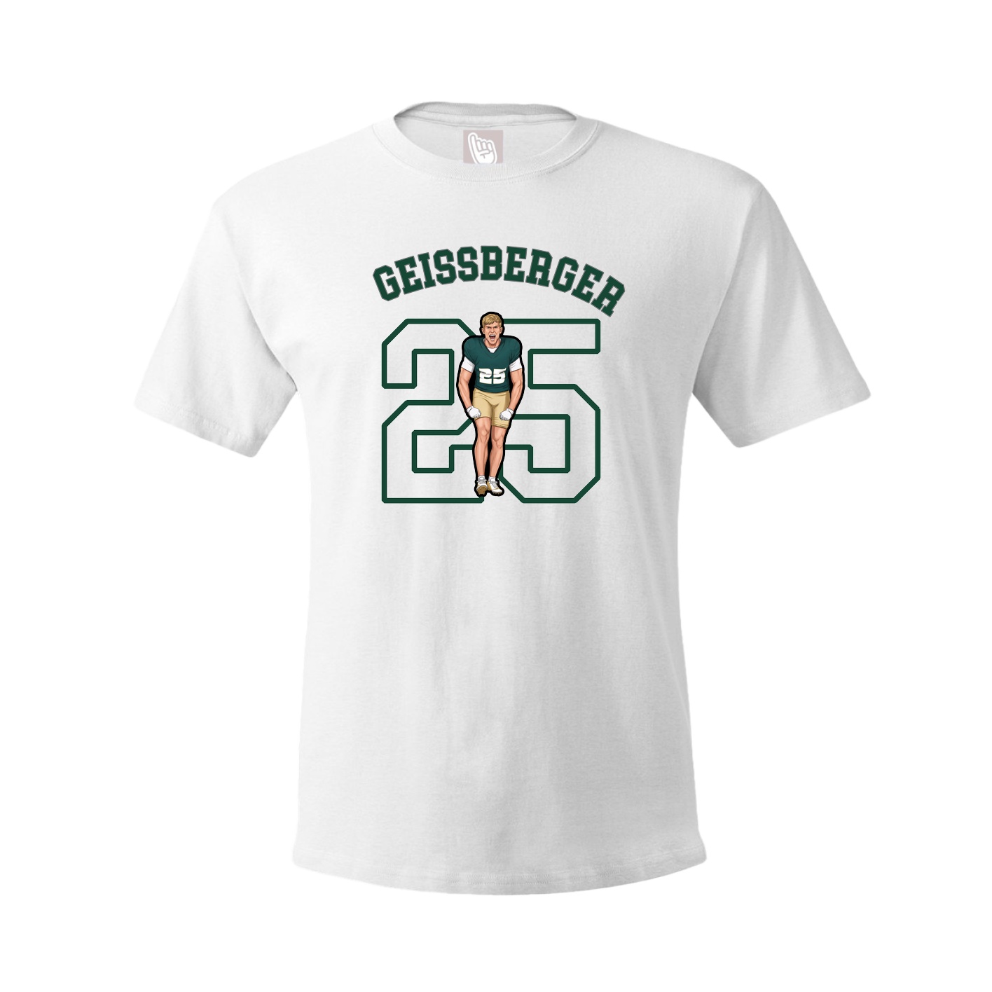 Youth Tee — Shirsey Arch in White