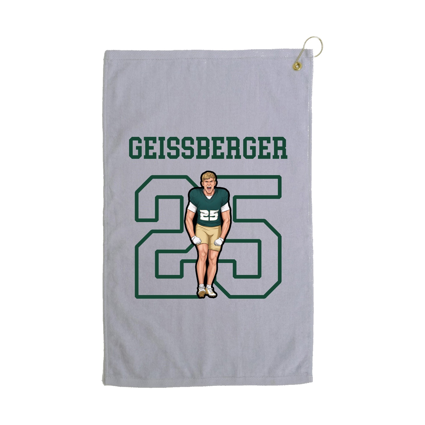 Golf Towel — Shirsey in Grey