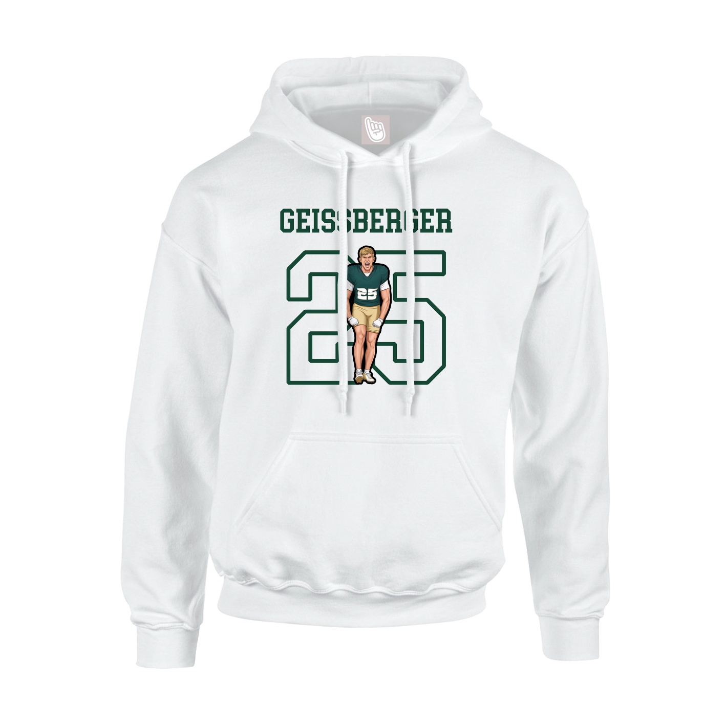 Youth Hoodie — Shirsey in White
