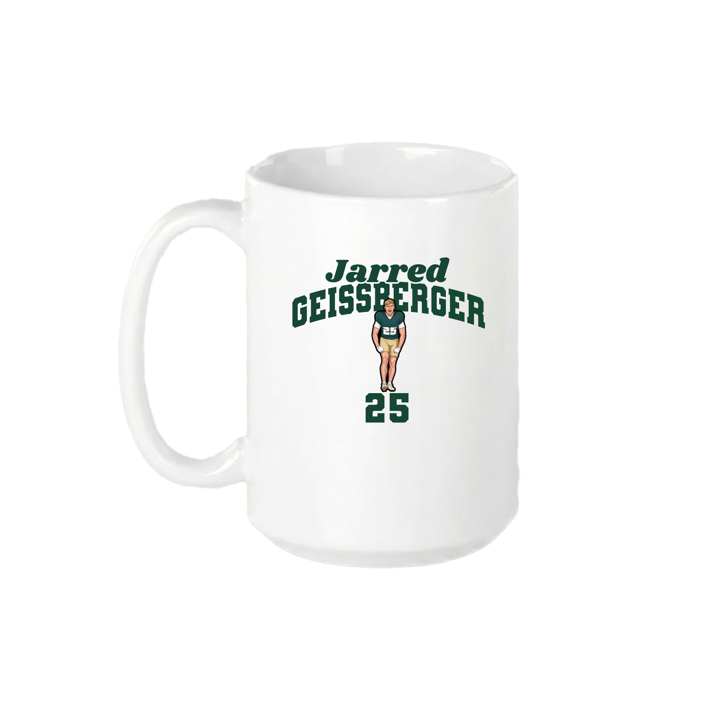 15oz Coffee Mug — Signature Arch in White