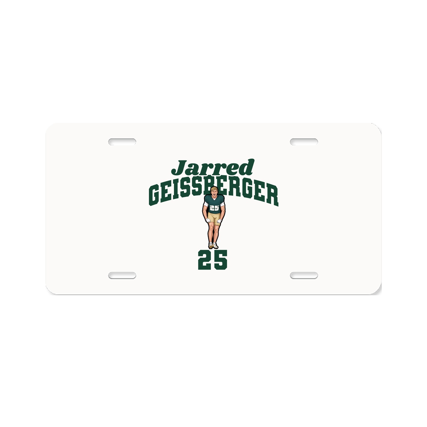 License Plate — Signature Arch in Classic