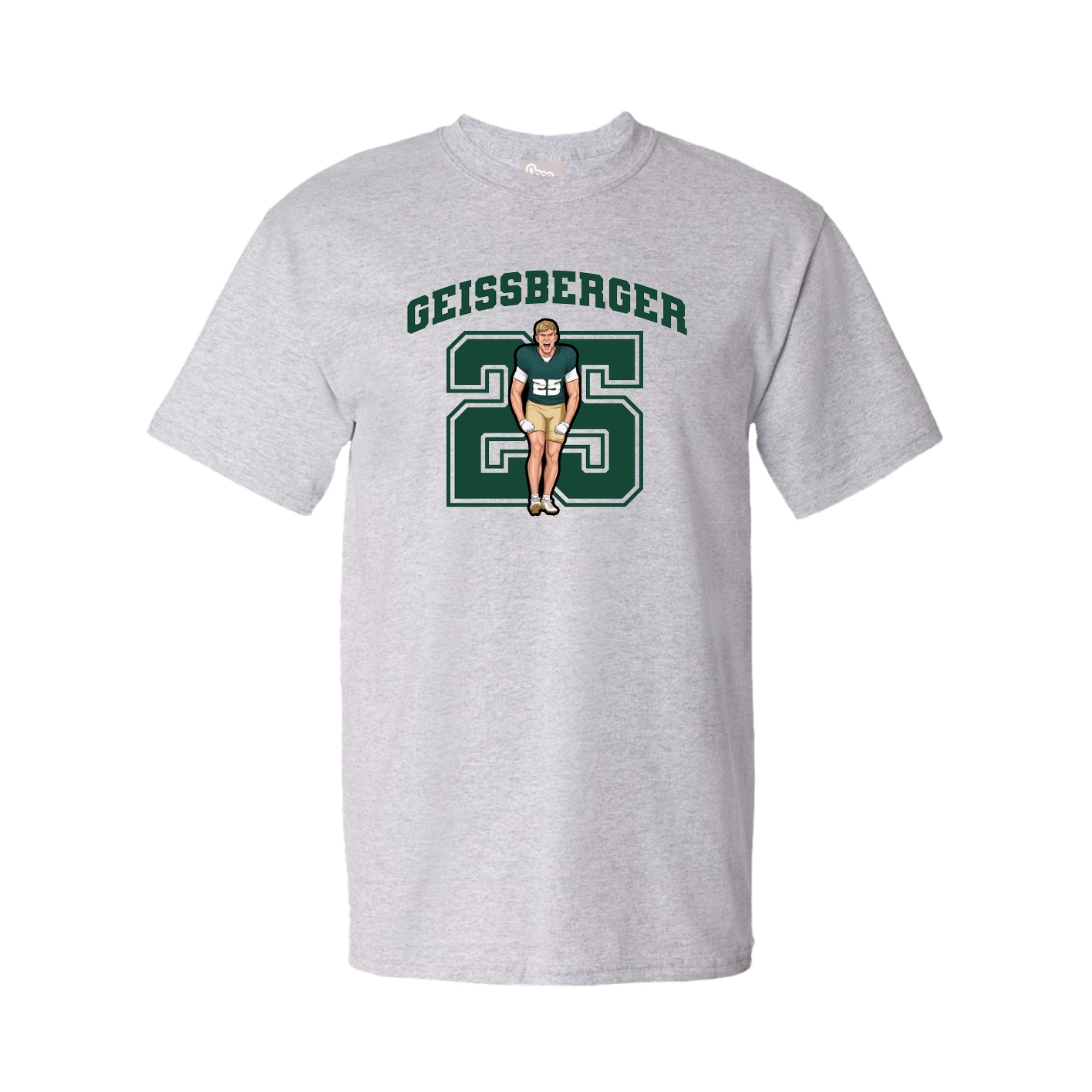 Tee — Number in Grey