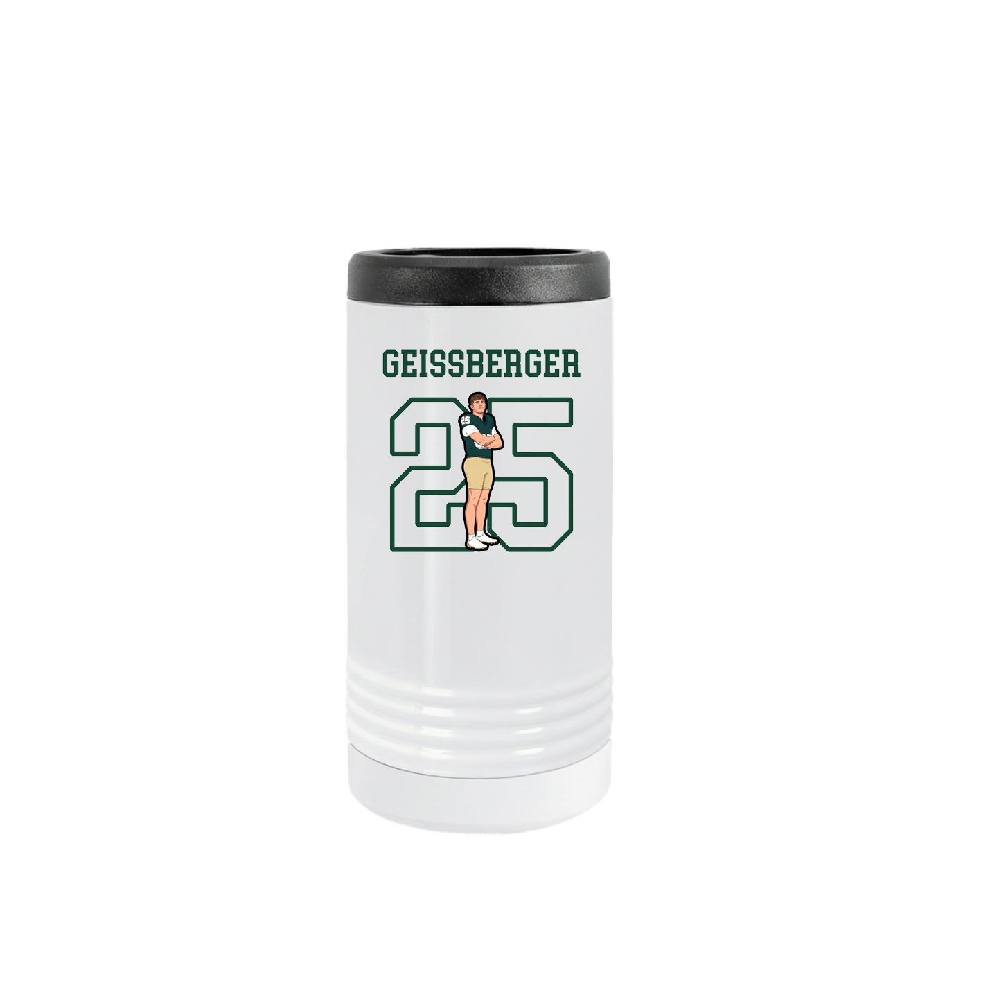Slim Beverage Holder — Shirsey in White