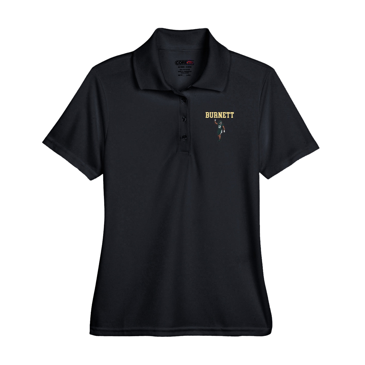 Performance Polo — Shirsey in Black