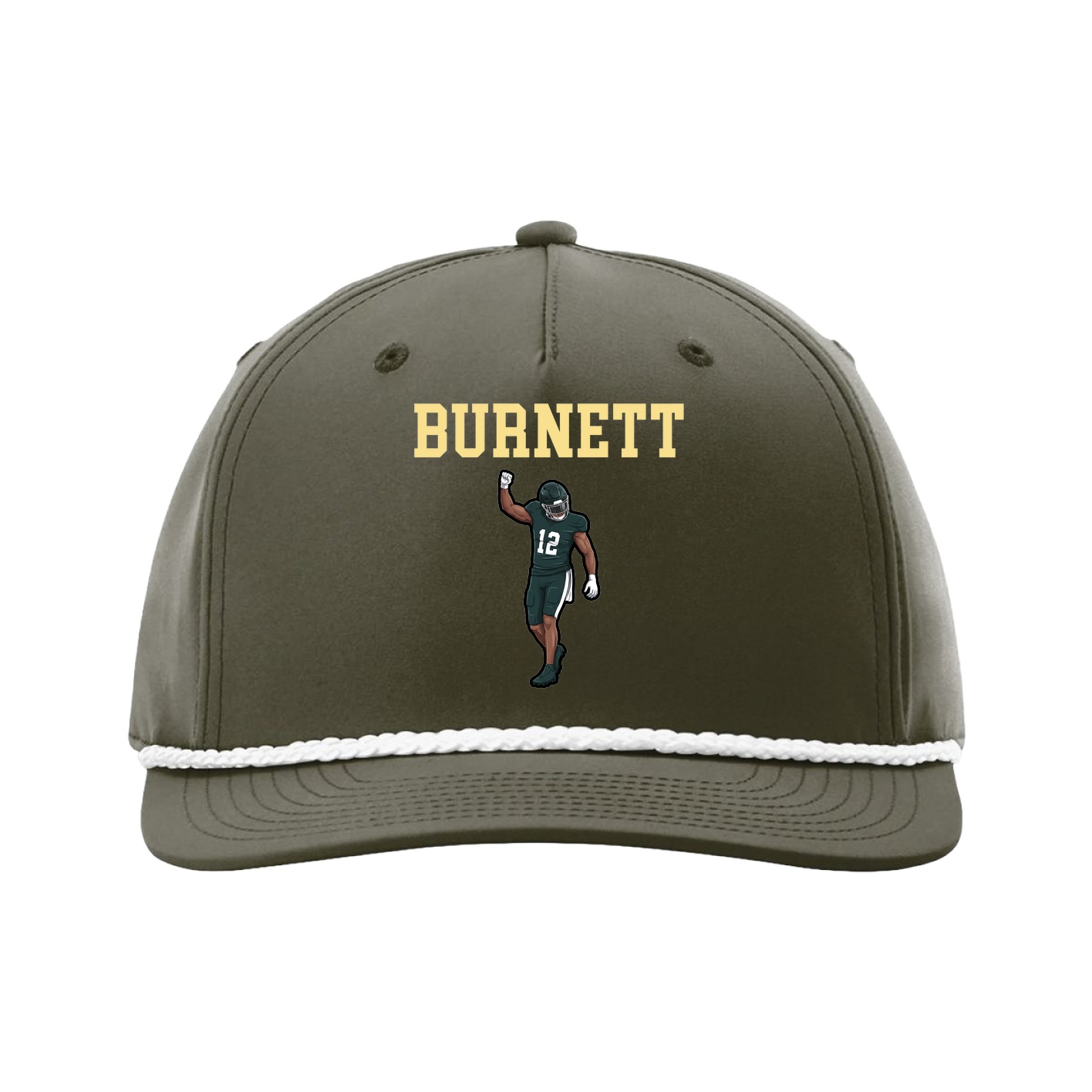 Five-Panel Classic Rope Cap — Shirsey in Green