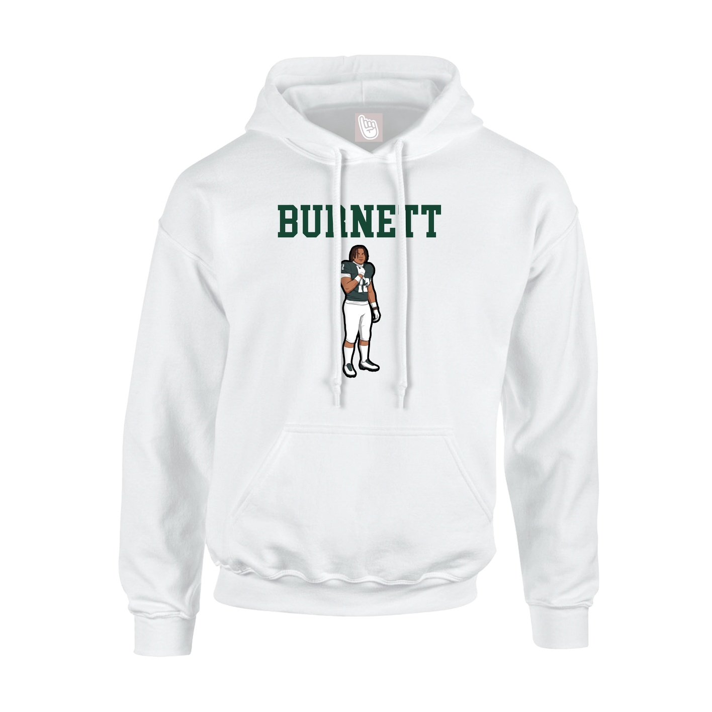 Youth Hoodie — Shirsey in White