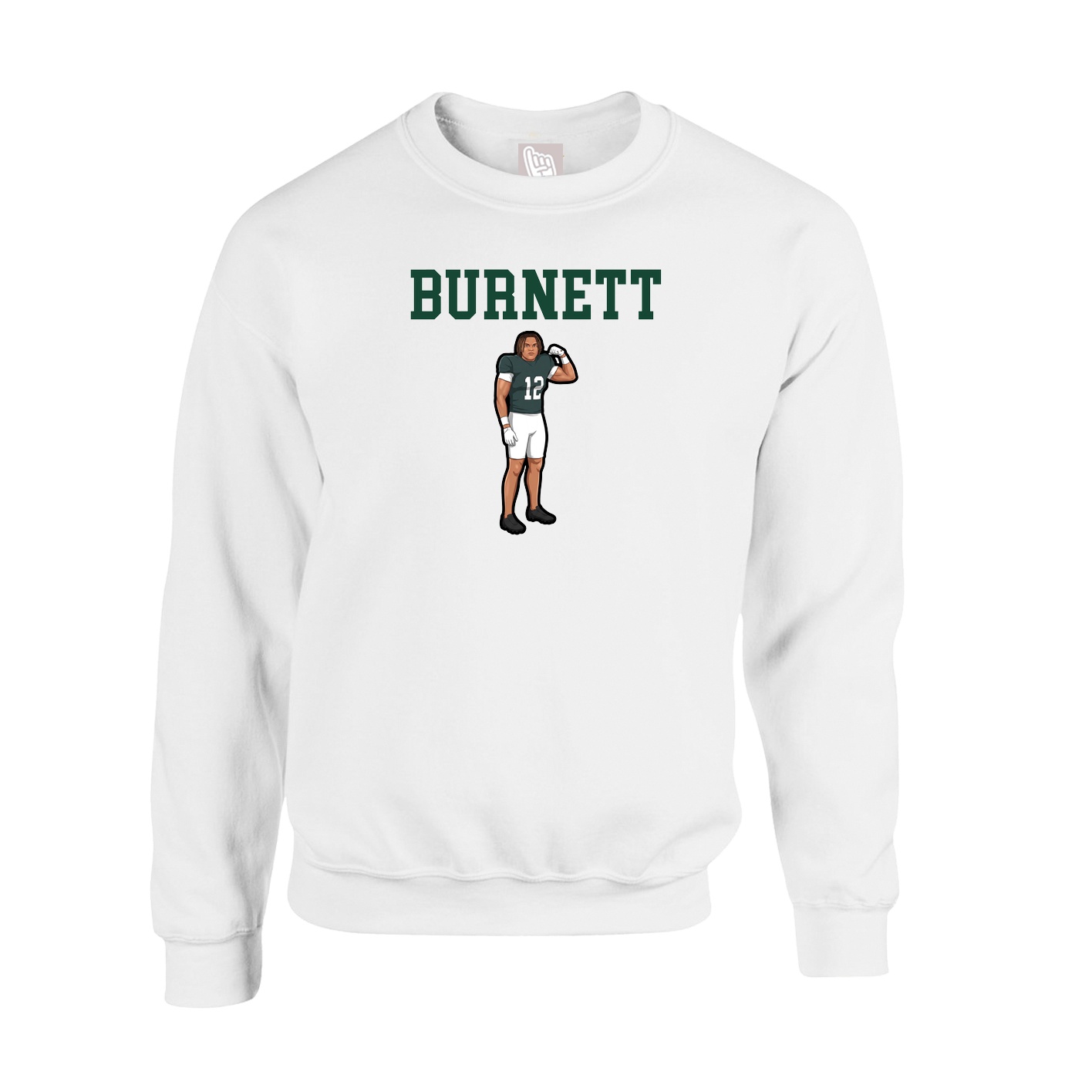 Fleece Crew — Shirsey in White
