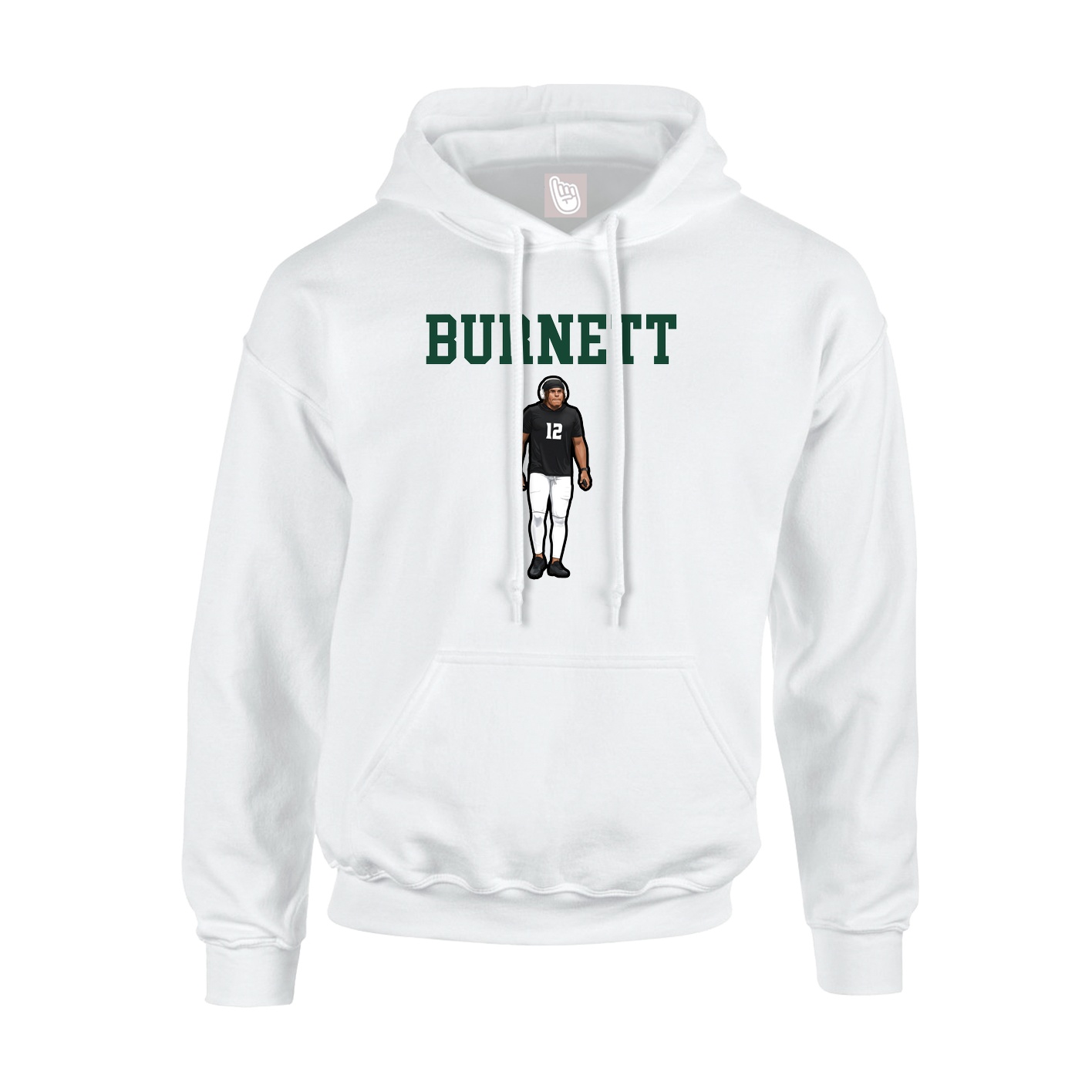 Youth Hoodie — Shirsey in White
