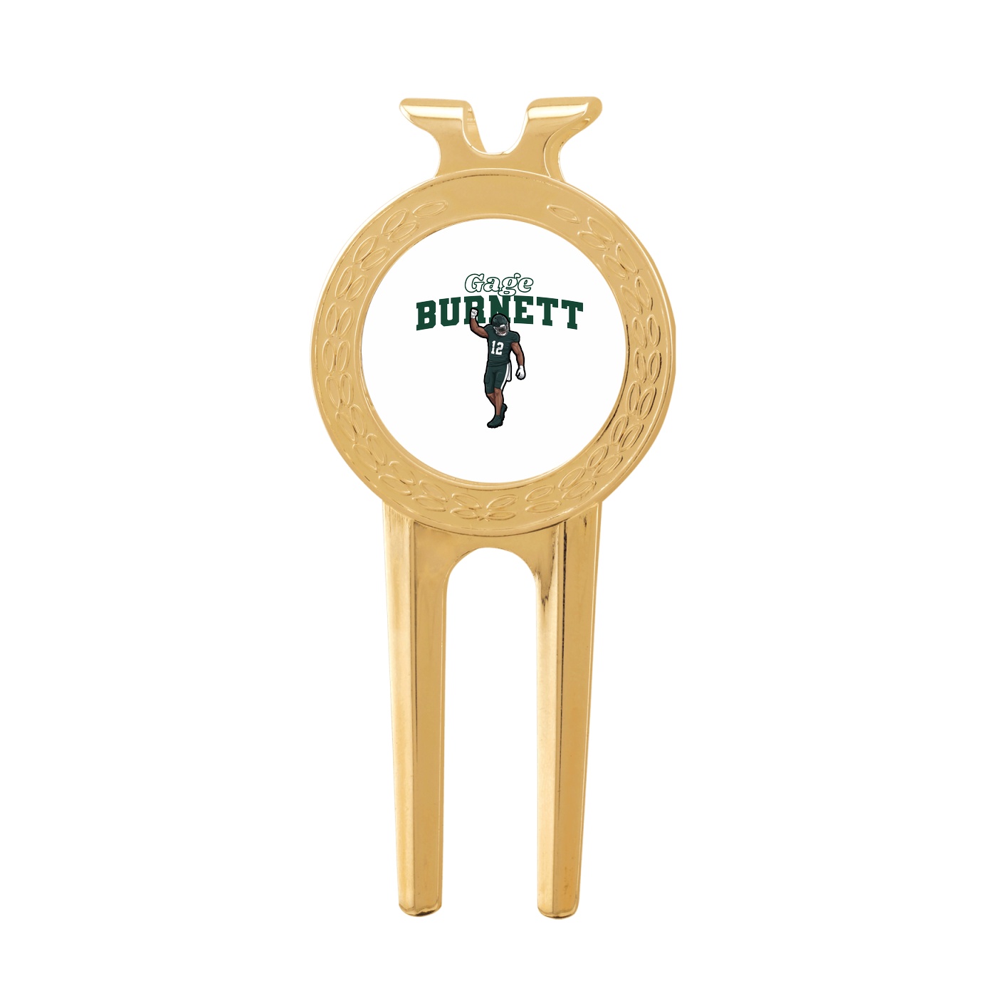 Divot Tool with Ball Marker — Name Arch in Classic