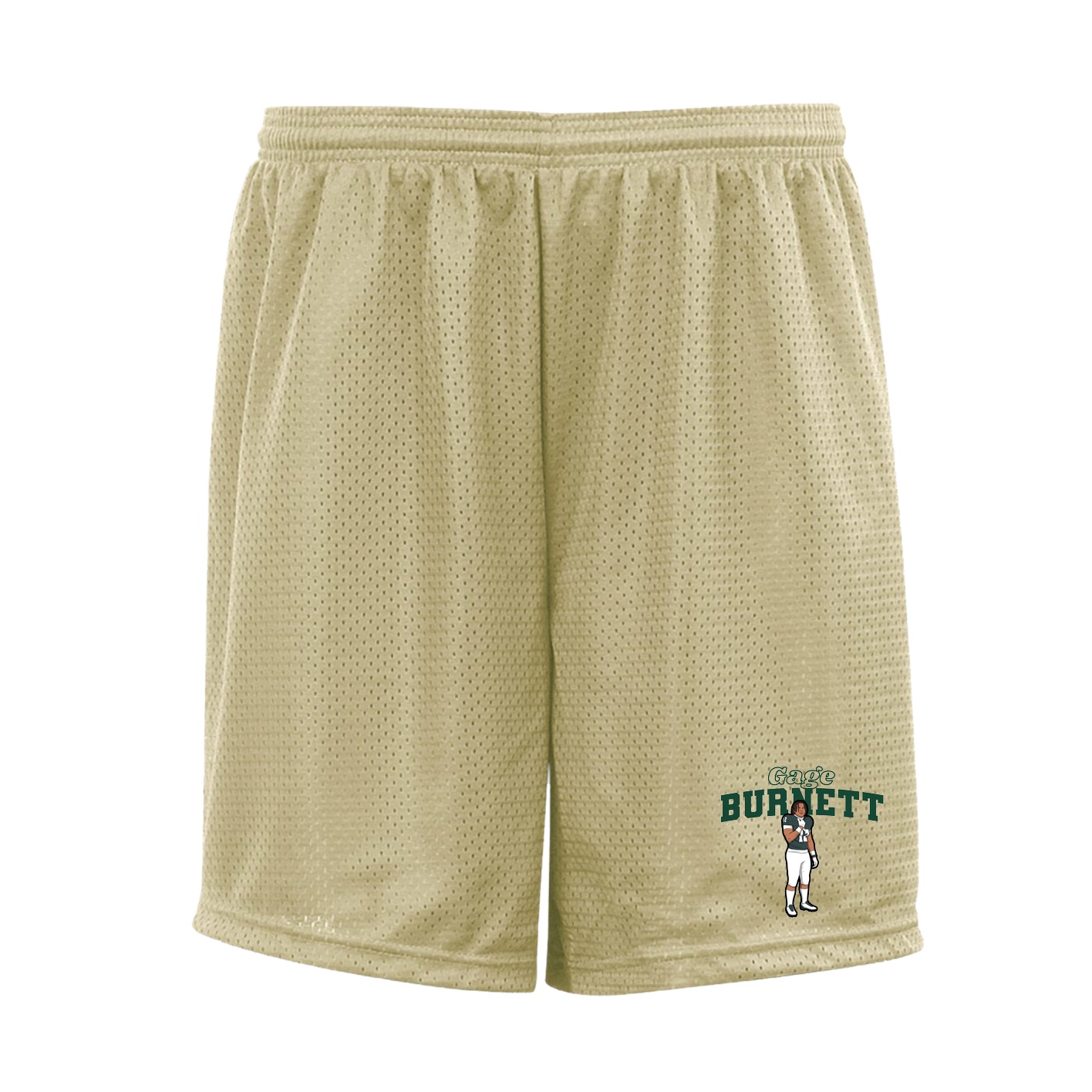 Shorts — Name Arch in Vegas Gold