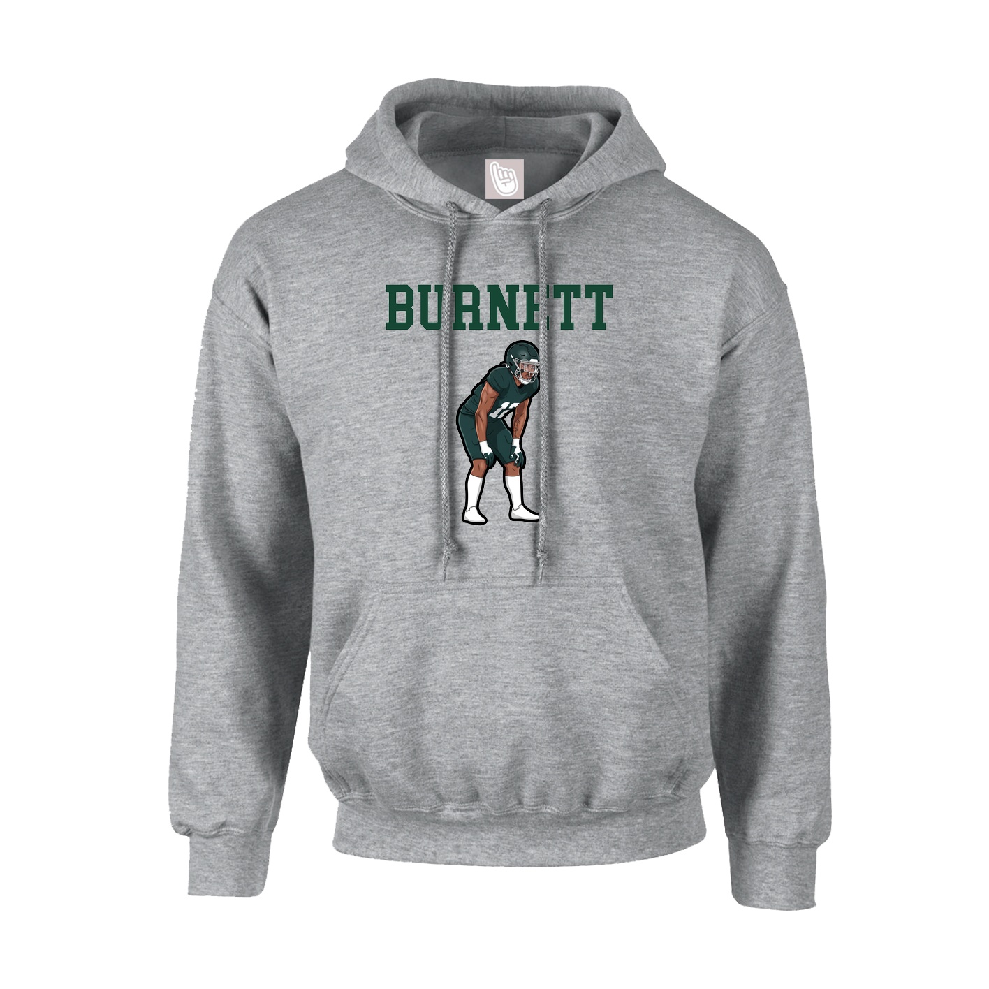 Hoodie — Shirsey in Grey