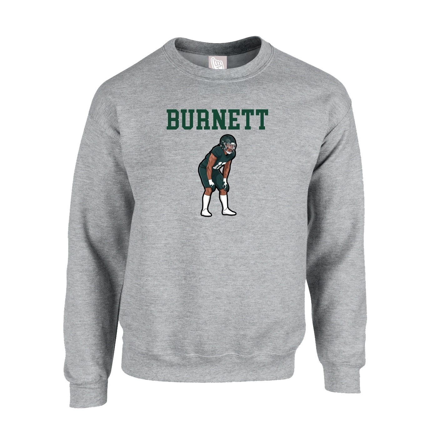 Fleece Crew — Shirsey in Grey