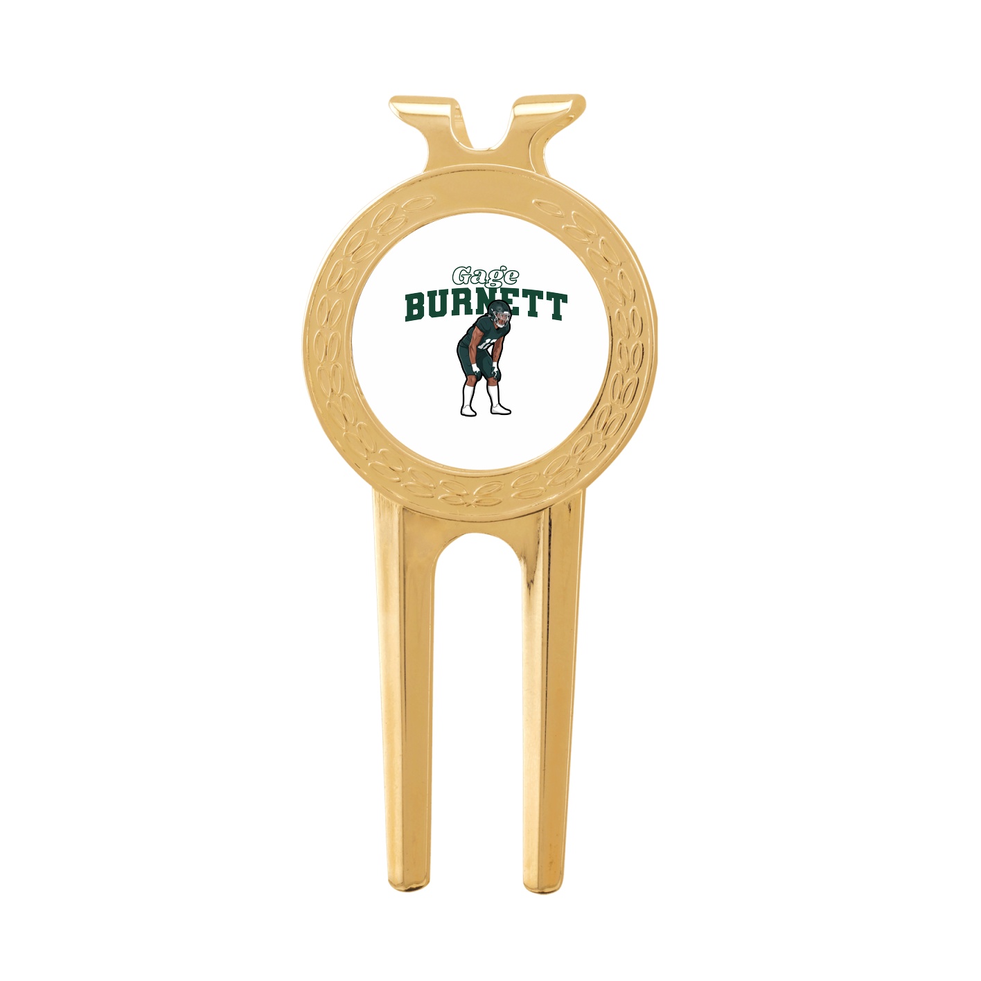 Divot Tool with Ball Marker — Name Arch in Classic