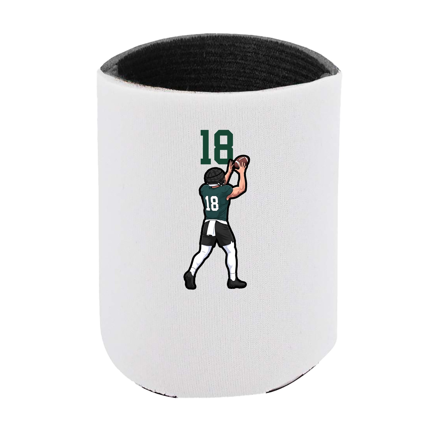 Can Holder — Number Top in White