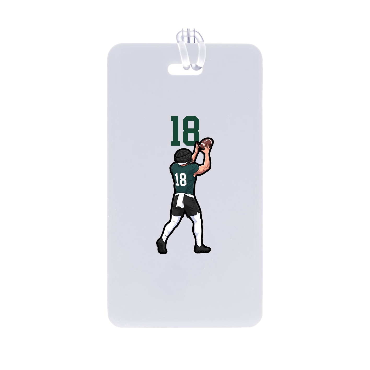 Bag Tag — Number Top in Classic