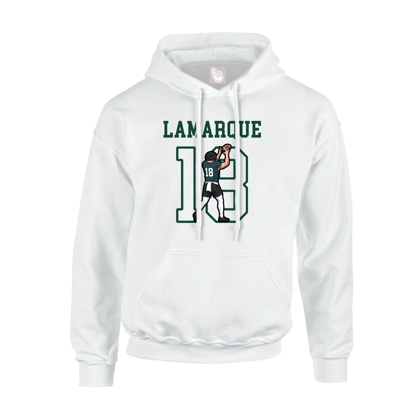 Youth Hoodie — Shirsey in White