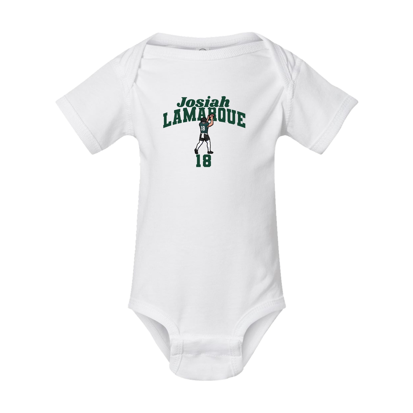 Baby Onesie — Signature Arch in White