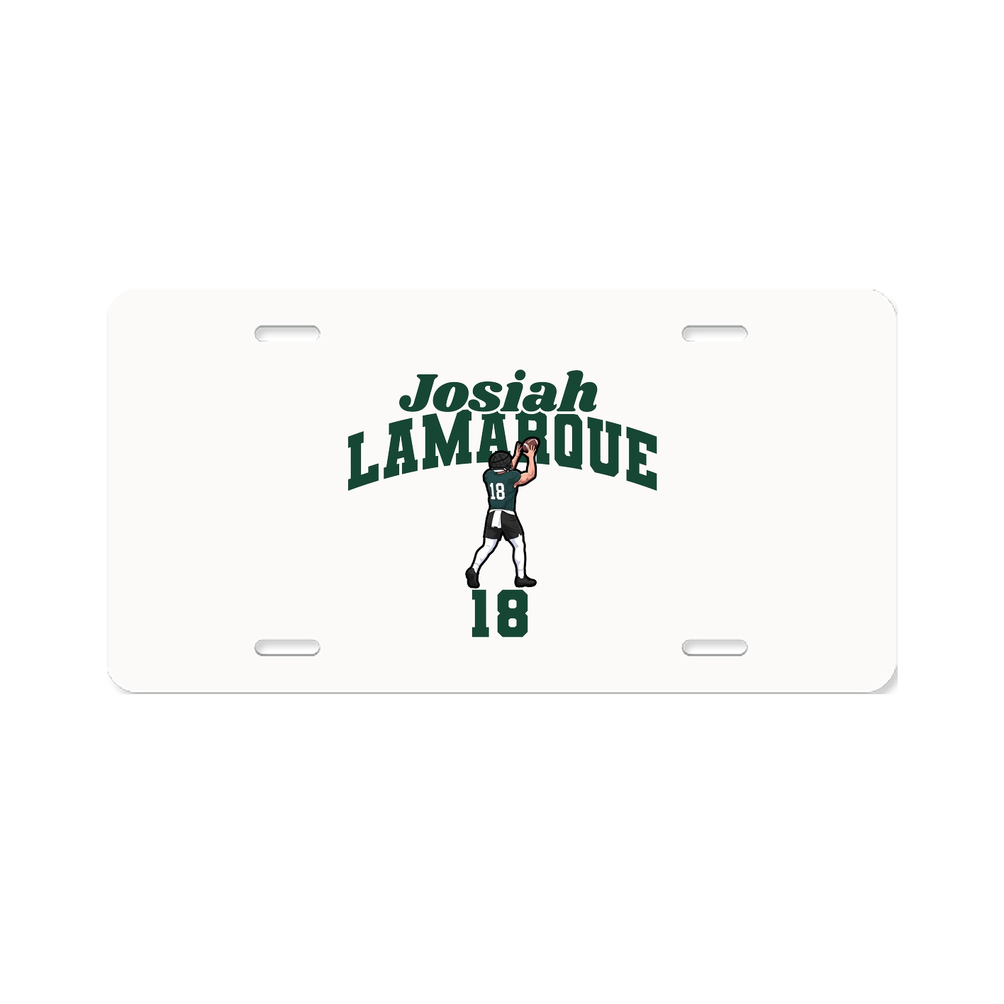 License Plate — Signature Arch in Classic