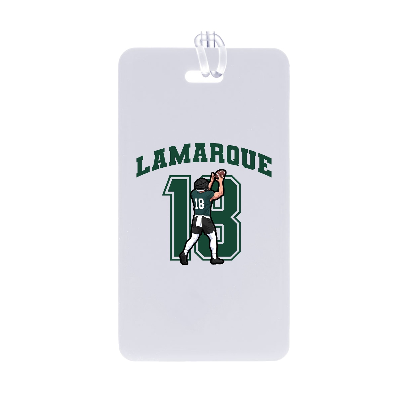 Bag Tag — Number in Classic