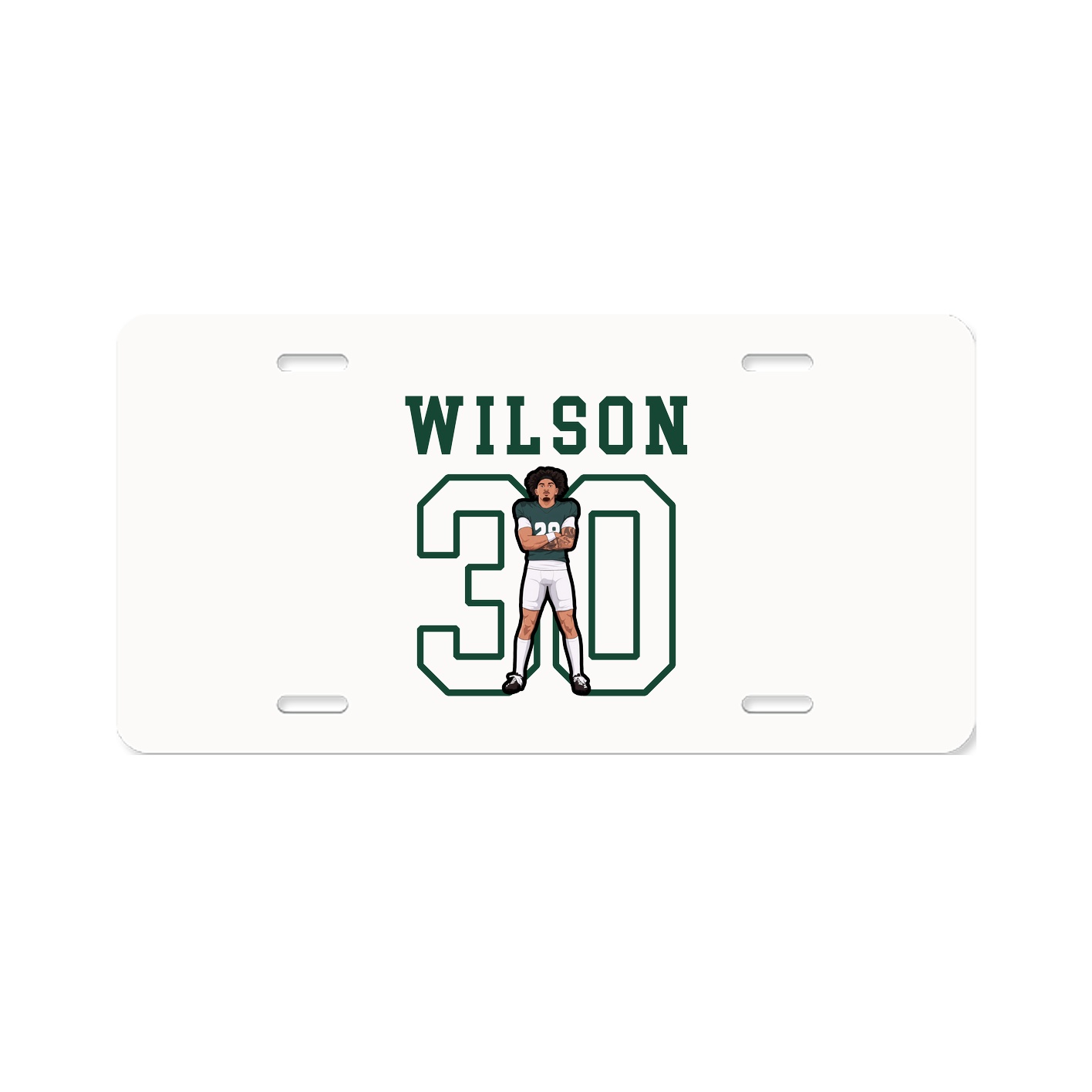 License Plate — Shirsey in Classic