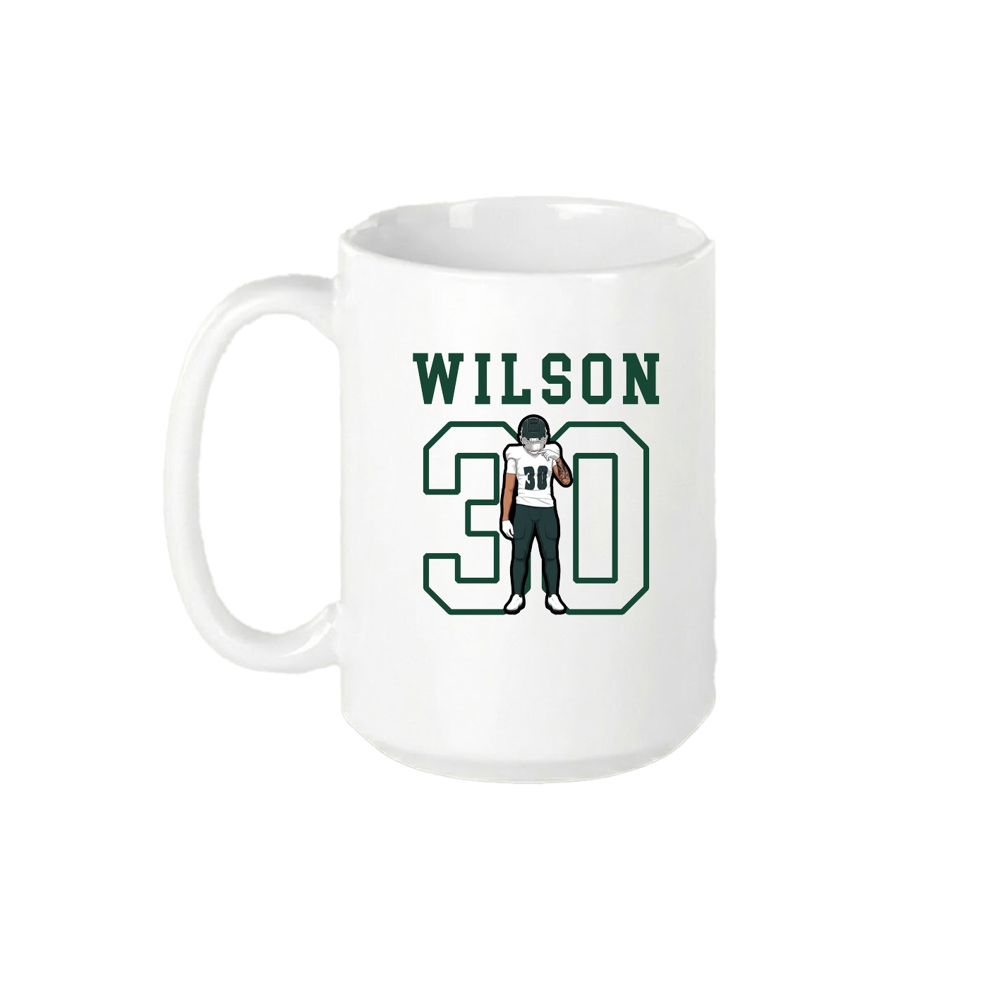 15oz Coffee Mug — Shirsey in White