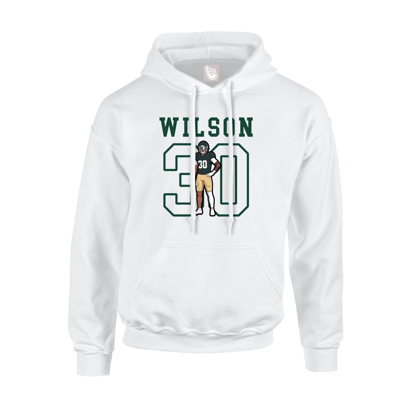 Youth Hoodie — Shirsey in White