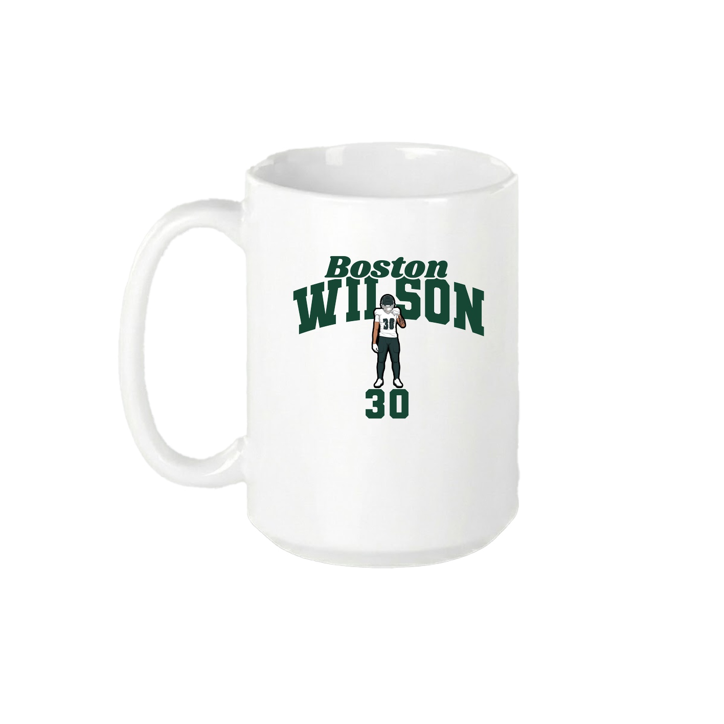 15oz Coffee Mug — Signature Arch in White