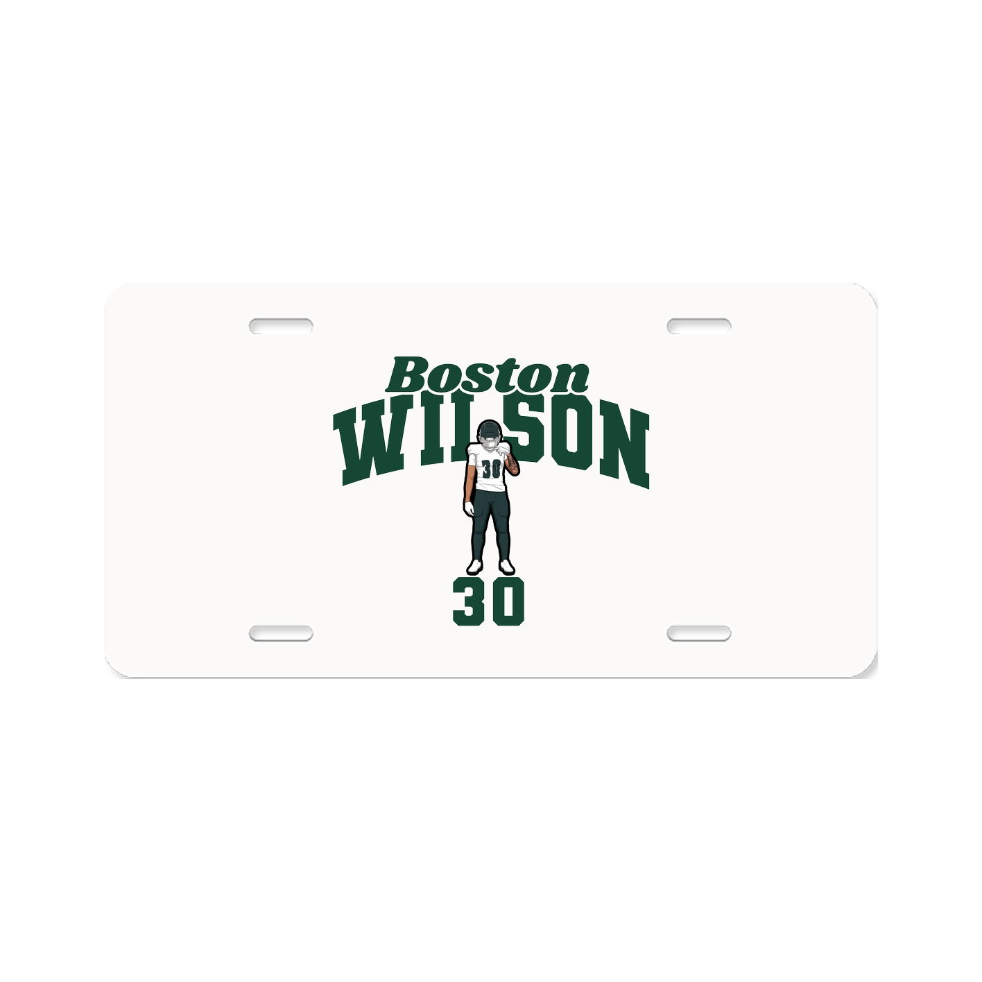 License Plate — Signature Arch in Classic