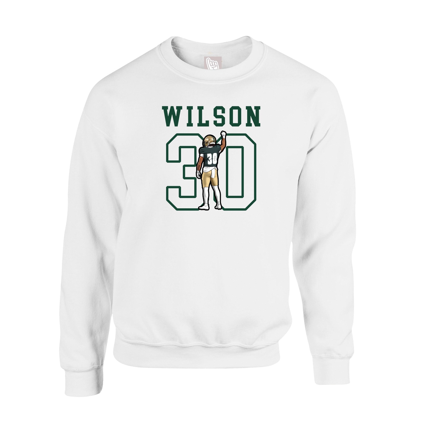 Fleece Crew — Shirsey in White