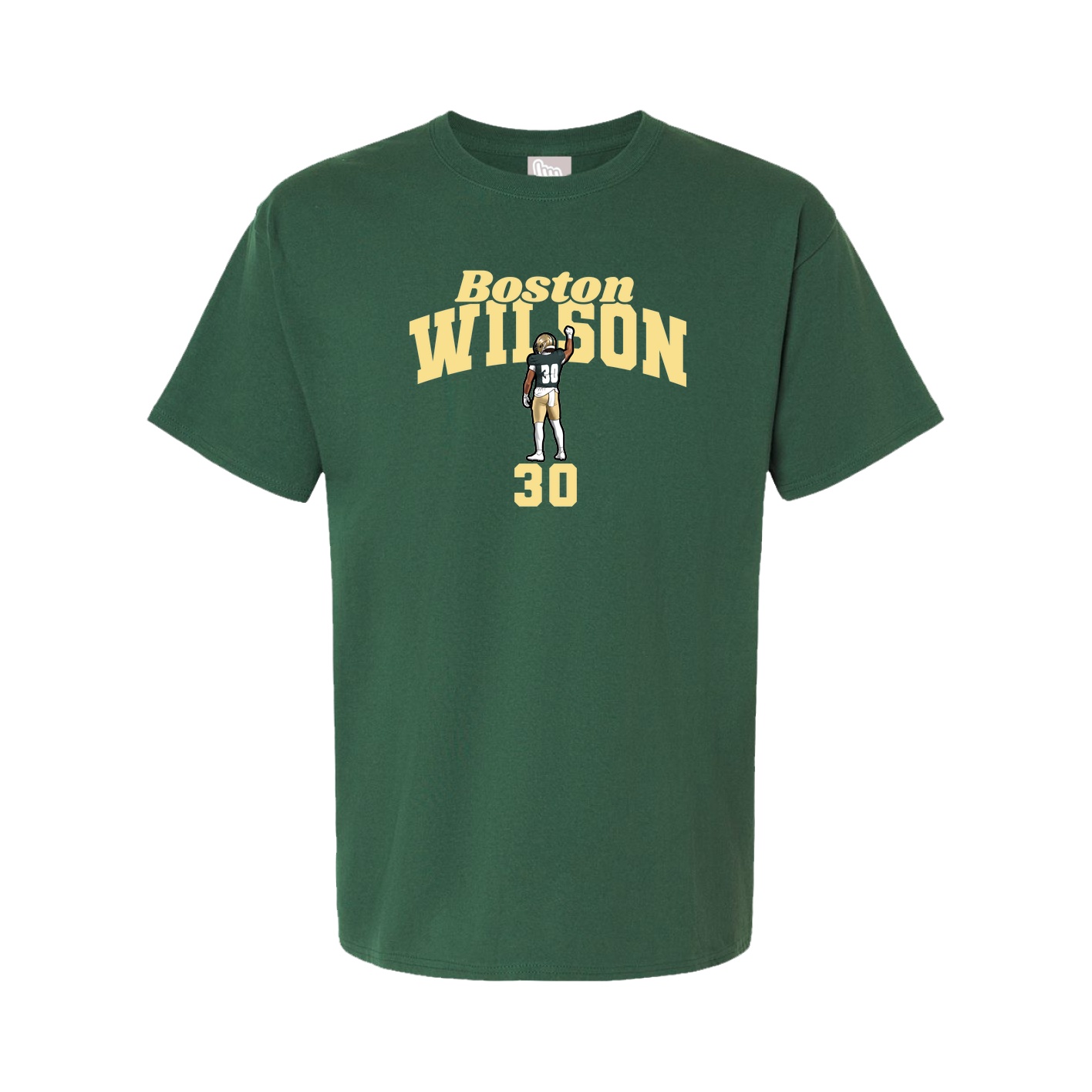 Youth Tee — Signature Arch in Green