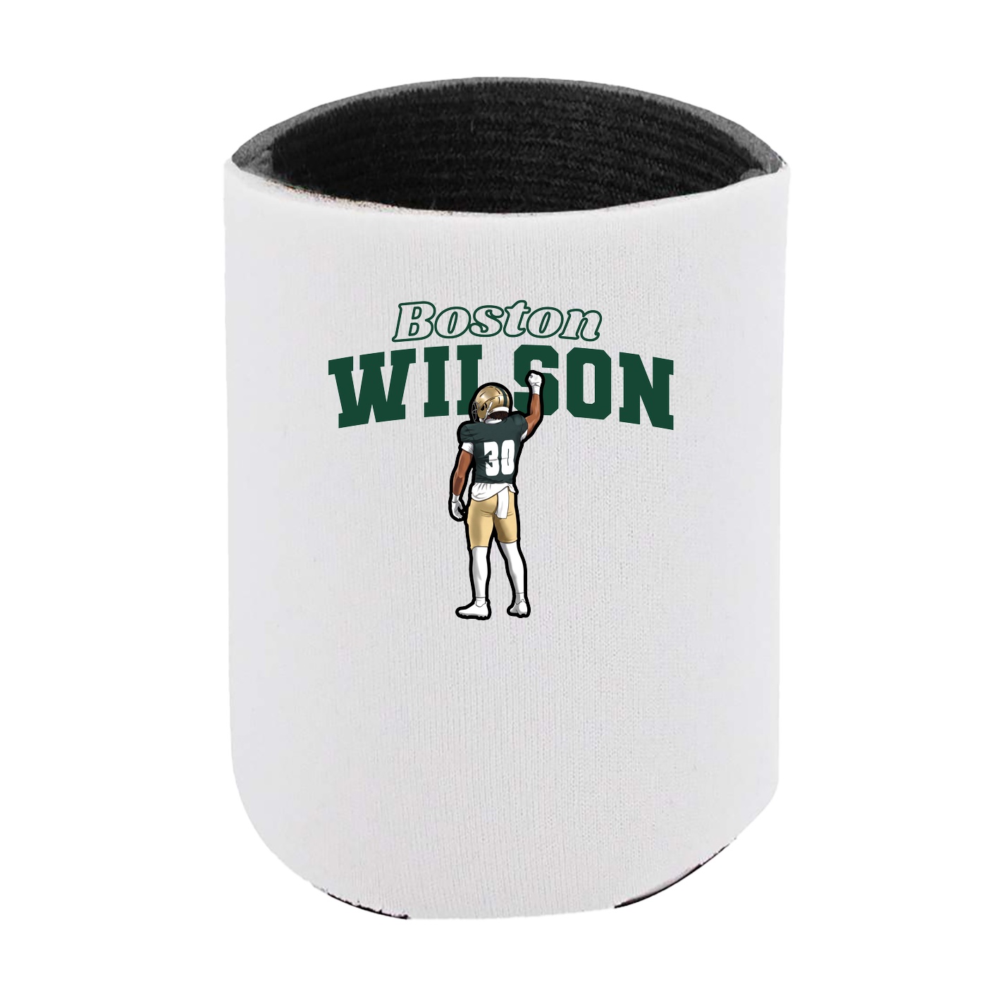 Can Holder — Name Arch in White