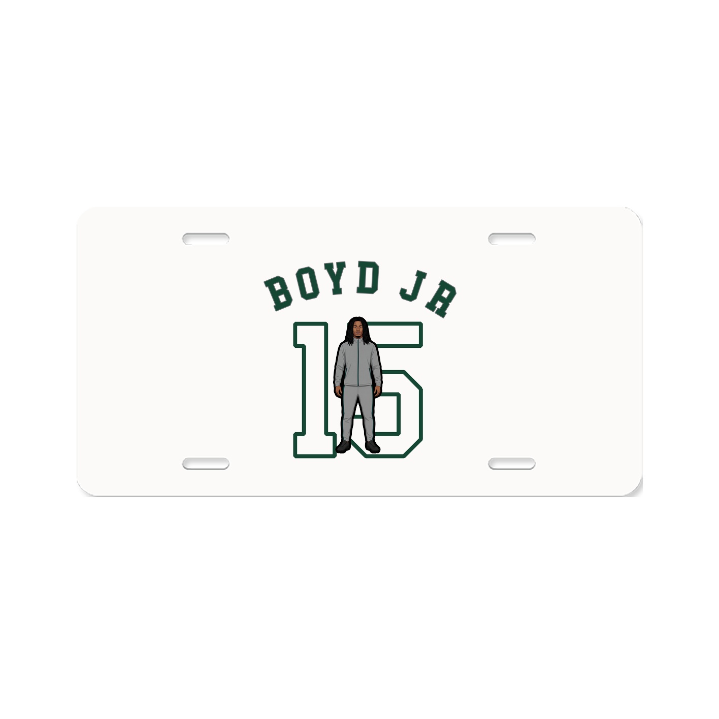 License Plate — Shirsey Arch in Classic