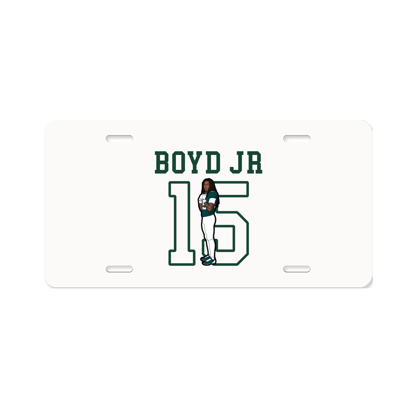 License Plate — Shirsey in Classic