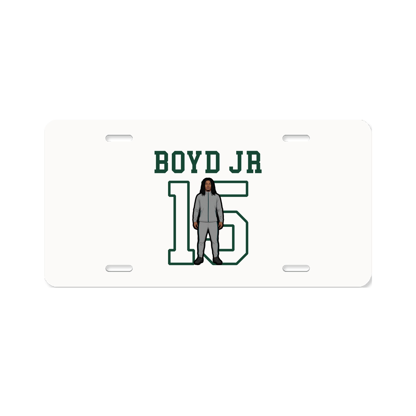 License Plate — Shirsey in Classic