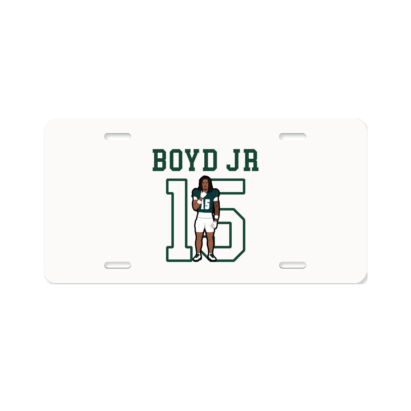 License Plate — Shirsey in Classic