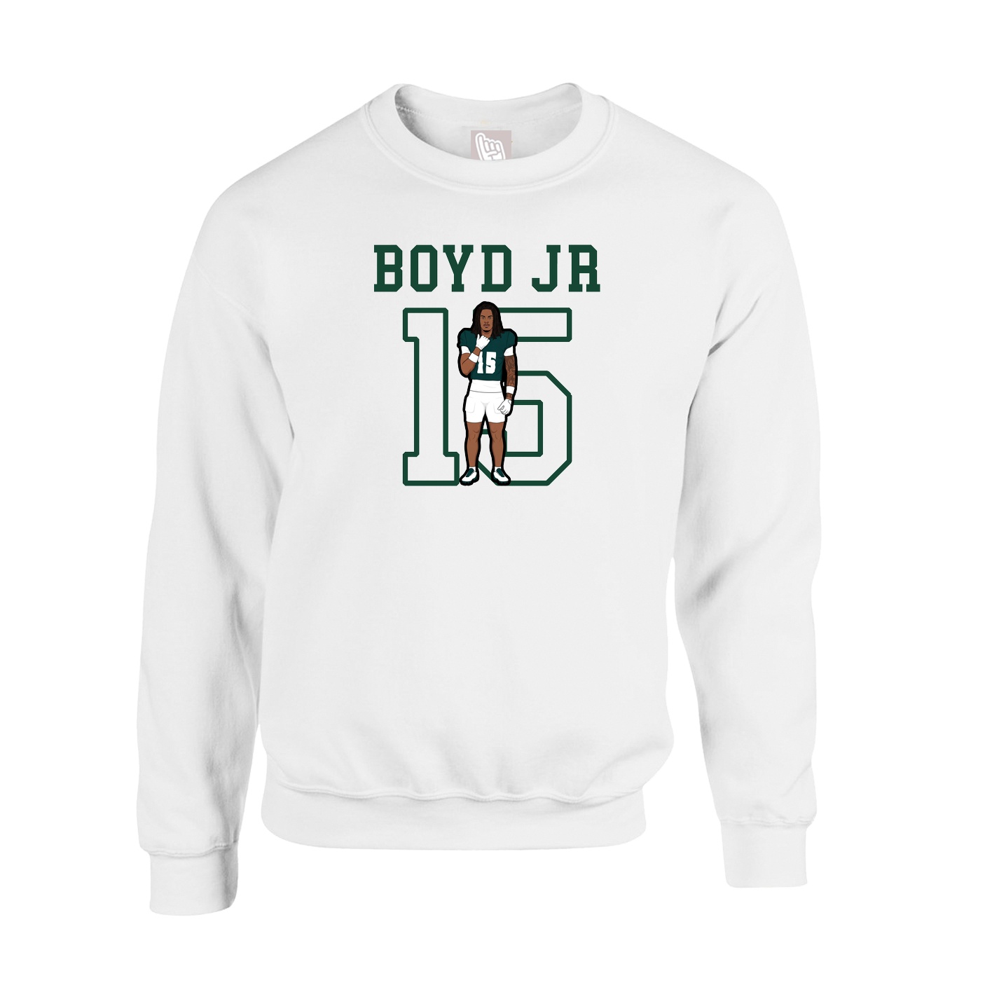 Fleece Crew — Shirsey in White