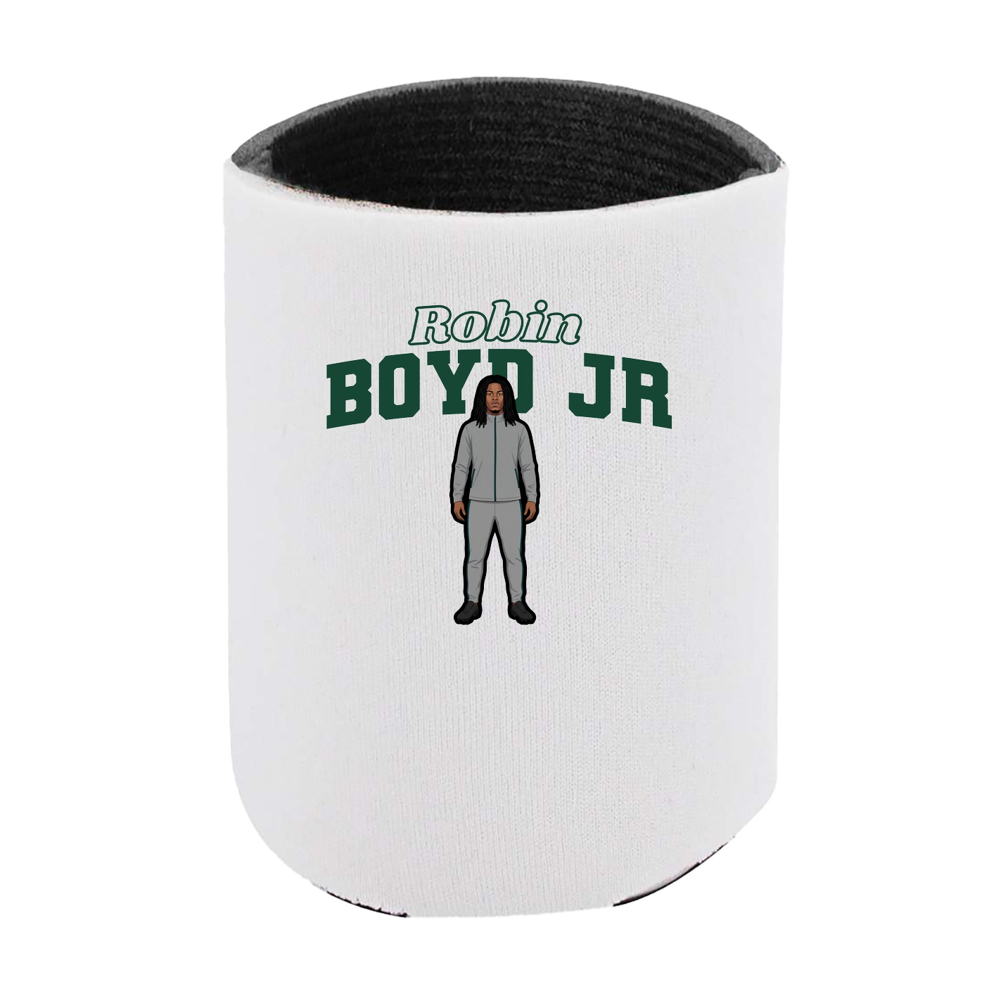Can Holder — Name Arch in White