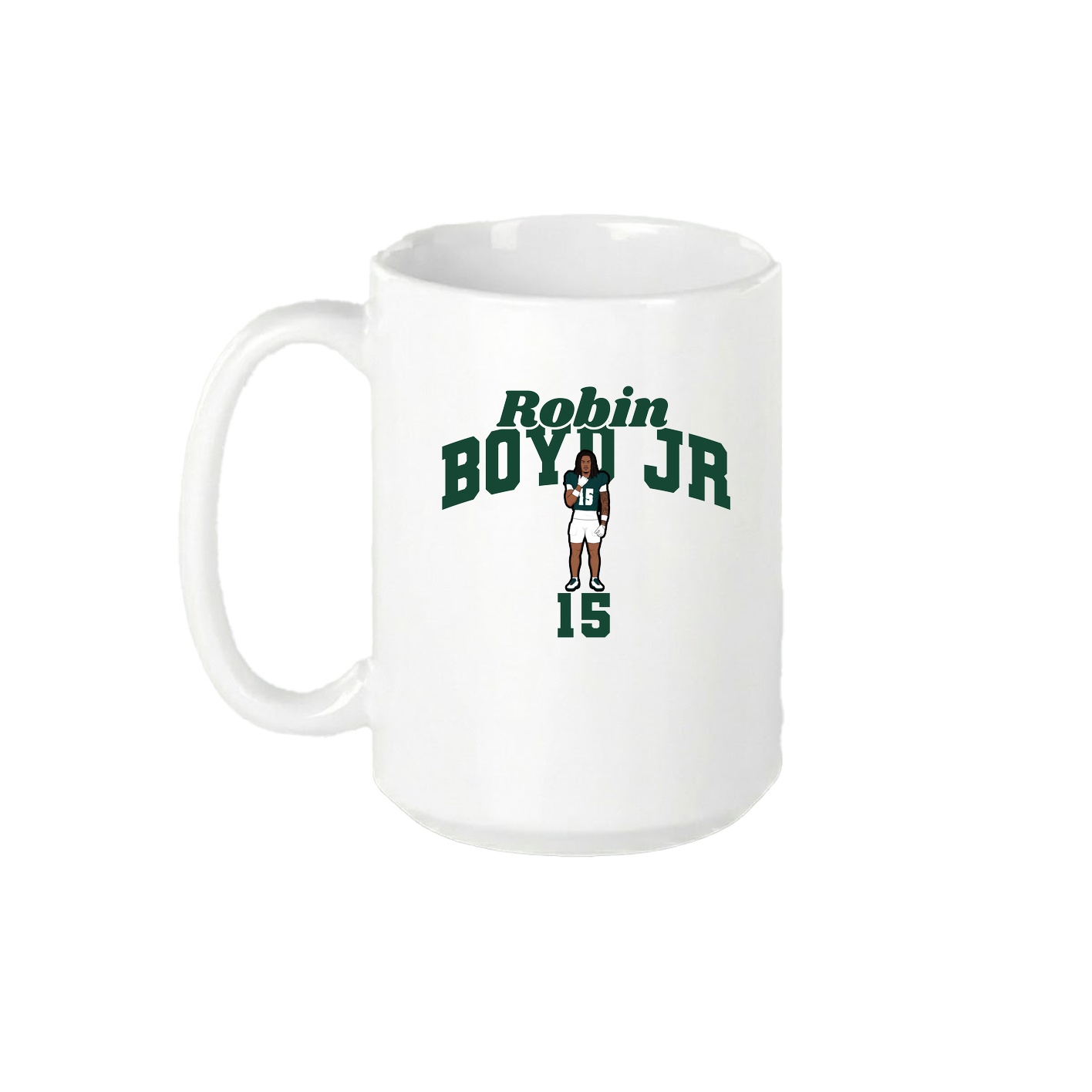 15oz Coffee Mug — Signature Arch in White