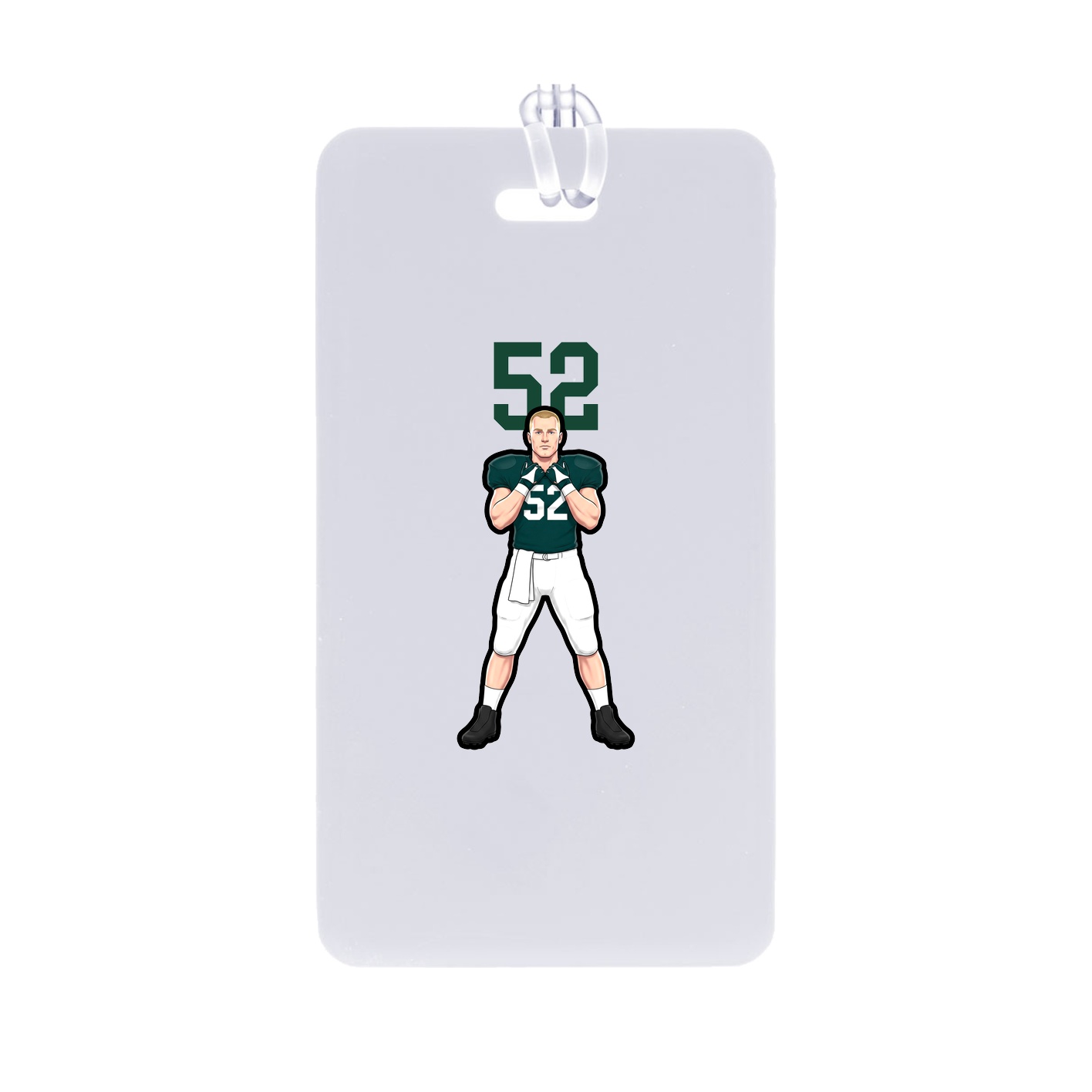 Bag Tag — Number Top in Classic
