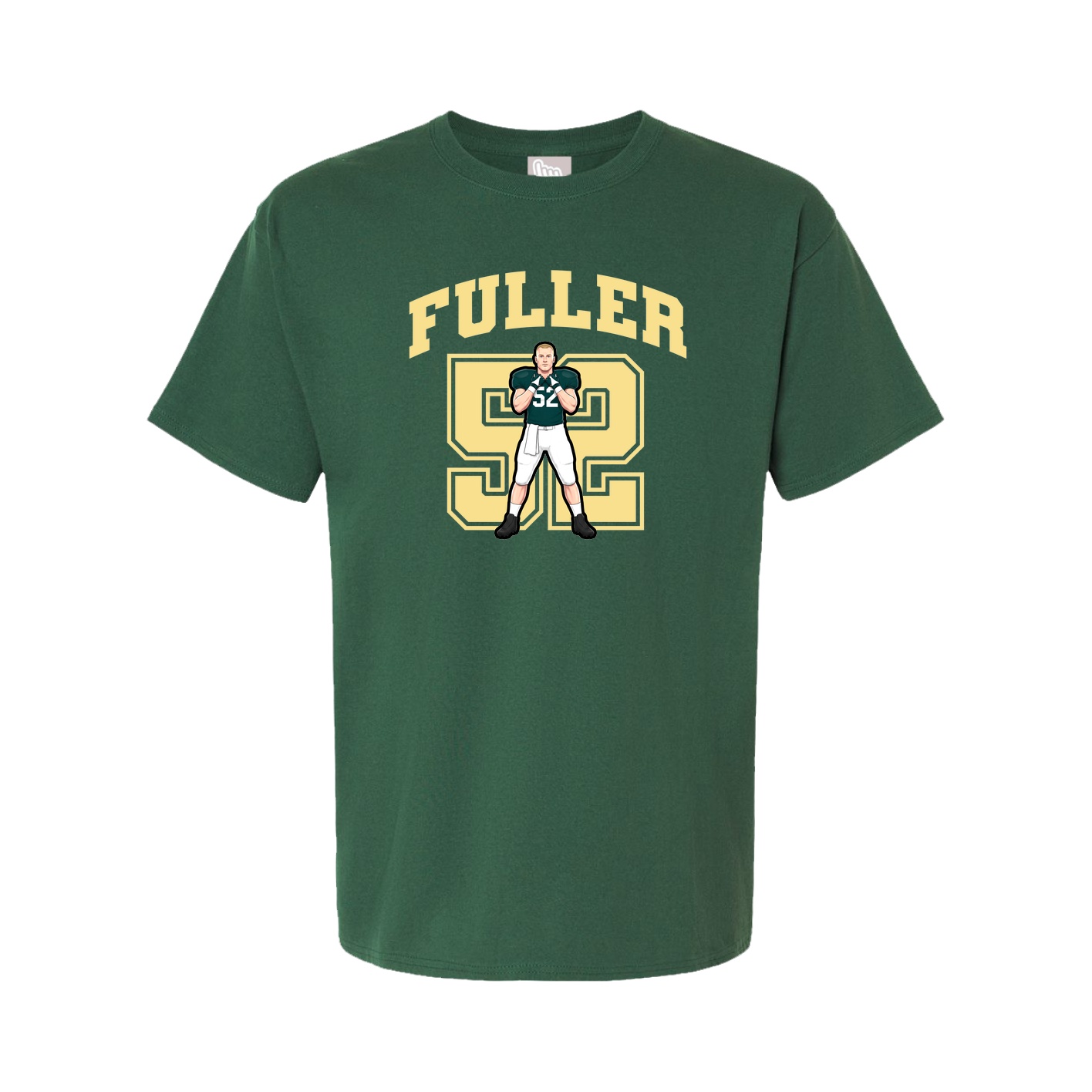 Youth Tee — Number in Green